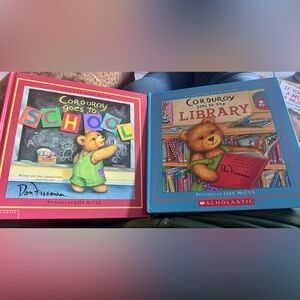 Corduroy lift the flap 2 hardcover books lot